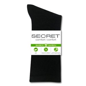 Secret Comfort Rayon from Bamboo Crew Socks size 6-10 (3 pairs)